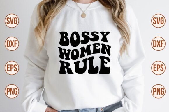Bossy Women Rule Retro SVG Review