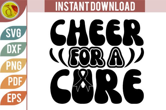 Cheer for a Cure Retro Svg Desing Review