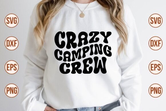 Crazy Camping Crew Retro SVG Review
