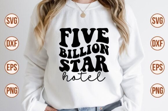 Five Billion Star Hotel Retro SVG Review