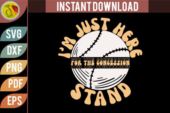 I m Just Here Baseball Retro Svg Design Review