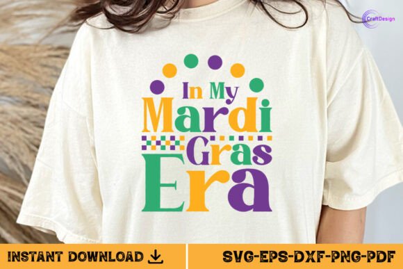 In My Mardi Gras Era Retro SVG Shirt PNG
