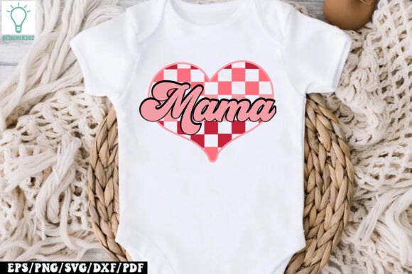 Mama Love SVG, Mama Retro SVG Review