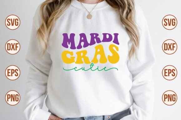 Mardi Gras Cutie Retro SVG Review