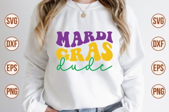 Mardi Gras Dude Retro SVG Review
