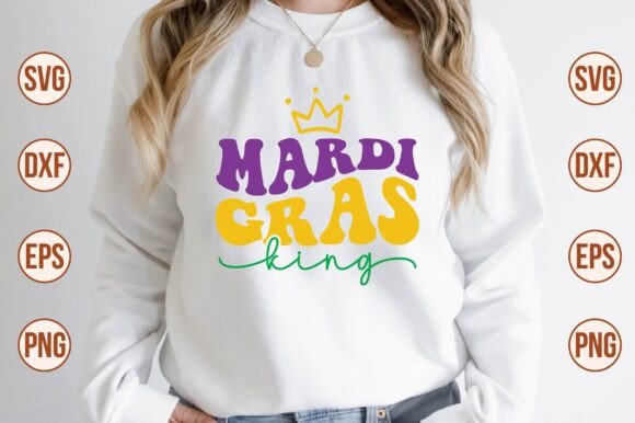Mardi Gras King Retro SVG Embroidery Review
