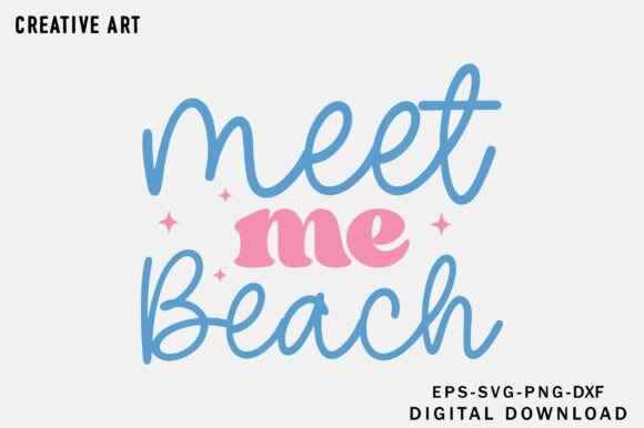 Meet Me Beach Retro SVG Review