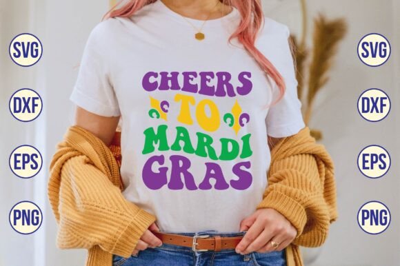 Real Review: Cheers to Mardi Gras Retro SVG