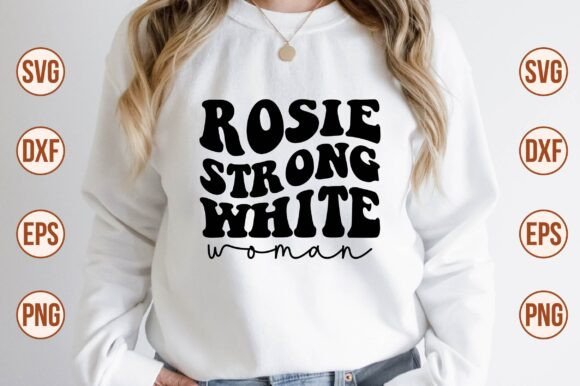 Rosie Strong White Woman Retro SVG Review