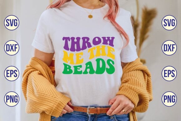 Throw Me the Beads Retro SVG Review