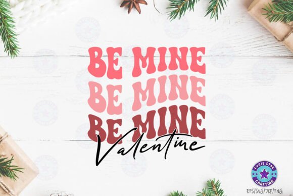 Valentine S Day Be Mine Retro SVG PNG Review