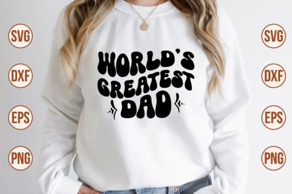 World s Greatest Dad Retro SVG Review
